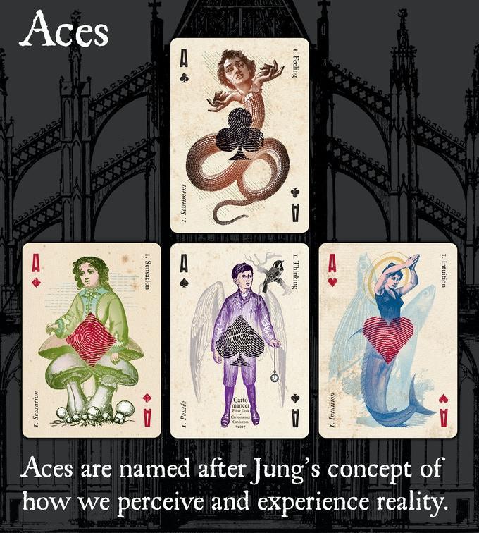 Cartomancer Poker Deck Playing Cards by US Playing Card Co.