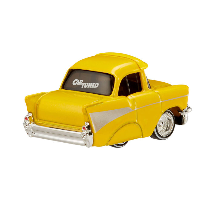 CarTuned on back window of Chevy Bel Air