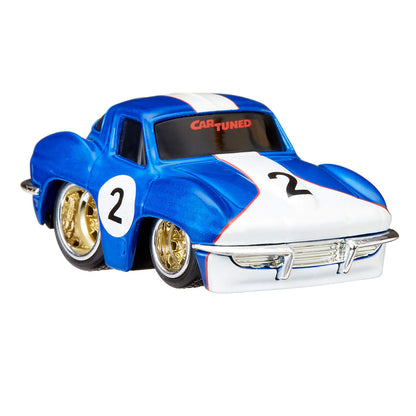 Blue and White 1963 Chevy Corvette