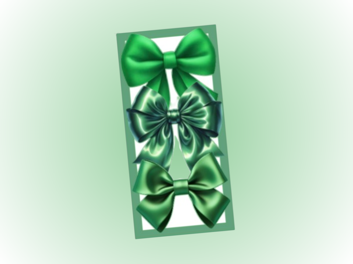 Cash Envelope | Green Bow