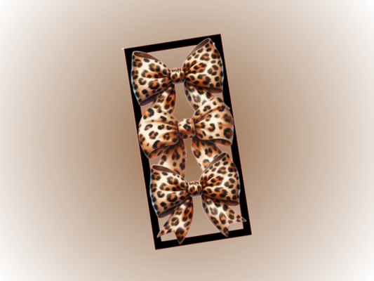 Cash Envelope | Leopard Bow