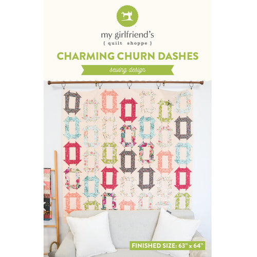 Charming Churn Dash Quilt (Downloadable Pattern)