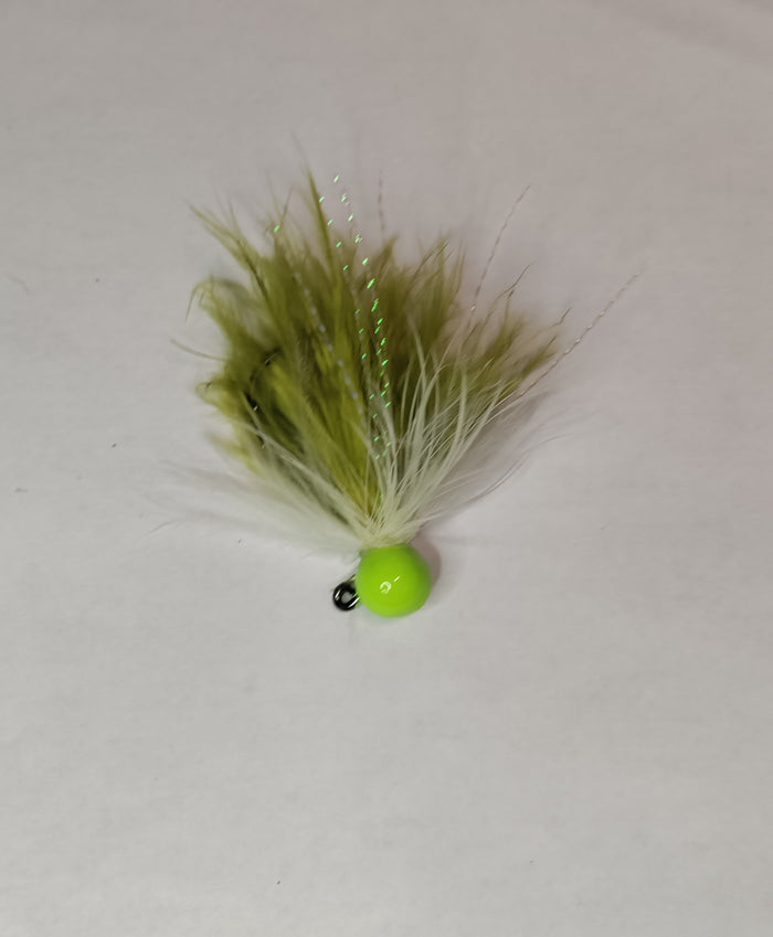 Chartreuse/ White Olive