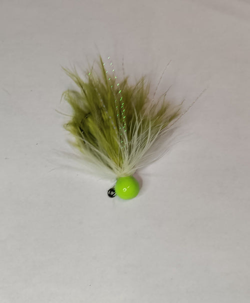 Chartreuse/ White Olive