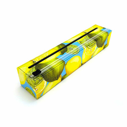 ChicWrap plastic wrap in lemons design