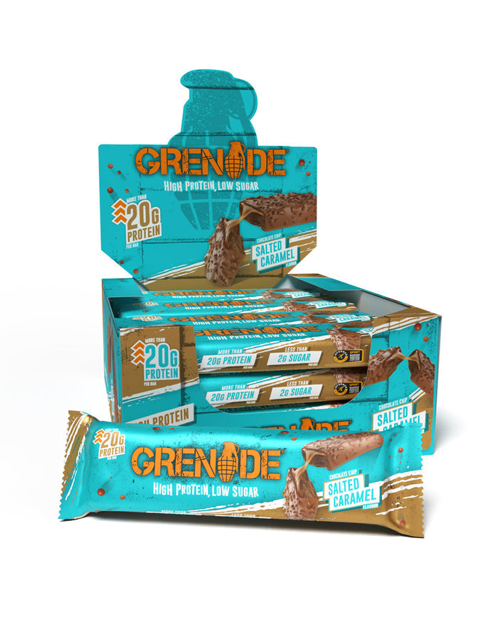 Chocolate Chip Salted Caramel Protein Bar