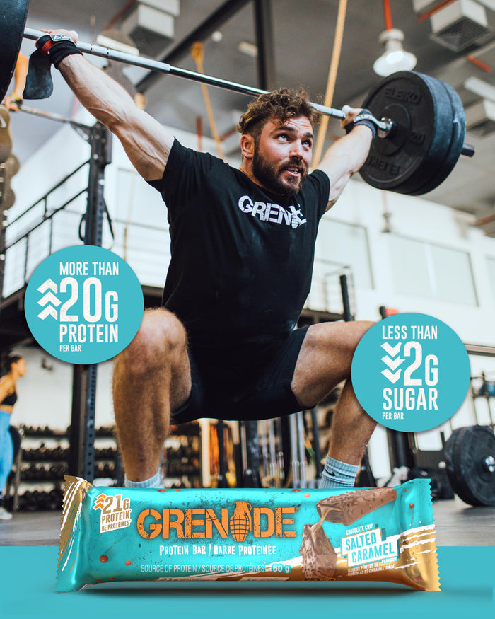 Chocolate Chip Salted Caramel Protein Bar