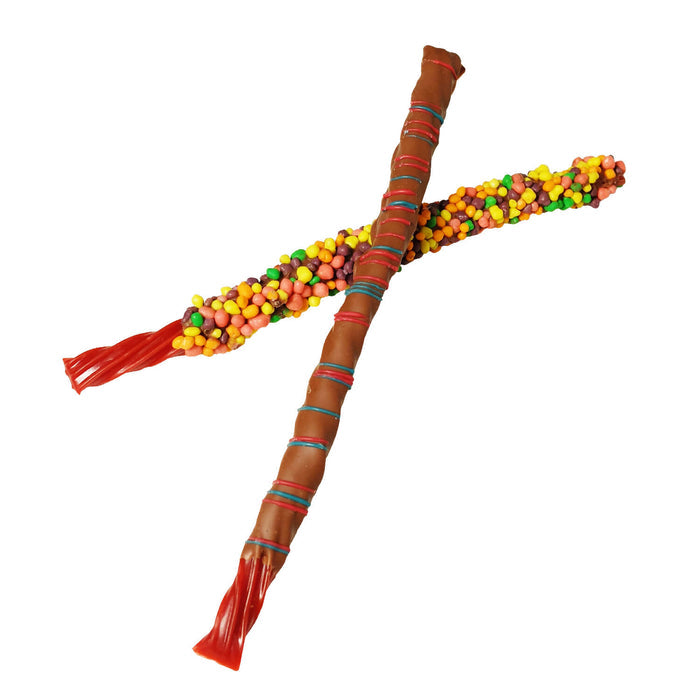 Chocolate-coated licorice with Nerds - Pack of 2
