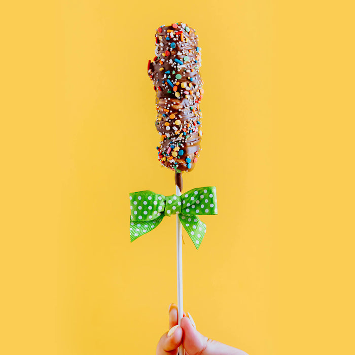 Chocolate-Dipped Marshmallow Stick - 1 unit