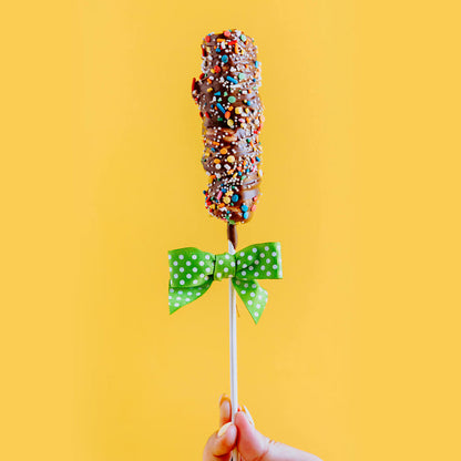 Chocolate-Dipped Marshmallow Stick - 1 unit