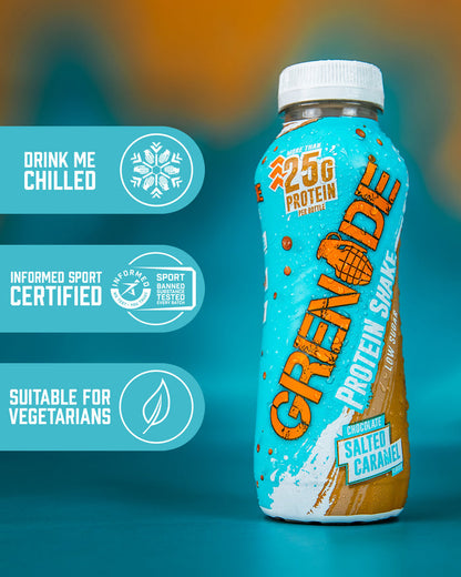 Chocolate Salted Caramel Protein Shake (8 Pack) 330ml