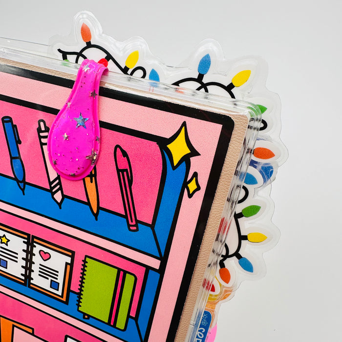 Christmas Lights Corner Tab