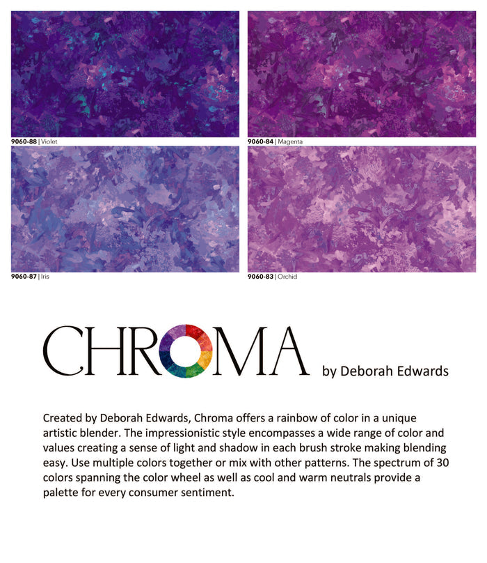 Chroma Fat Quarter Pack Rainbow, Northcott