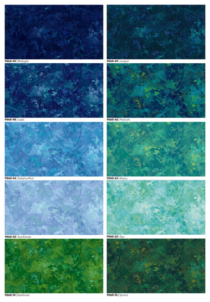 Chroma Fat Quarter Pack Rainbow, Northcott