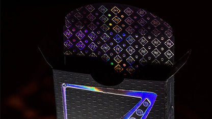 Chrome Kings Carbon Playing Cards (Foiled Edition) Playing Cards by De'vo