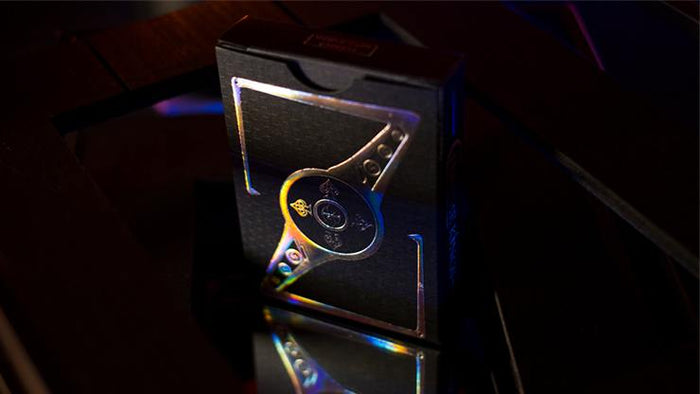 Chrome Kings Carbon Playing Cards (Foiled Edition) Playing Cards by De'vo