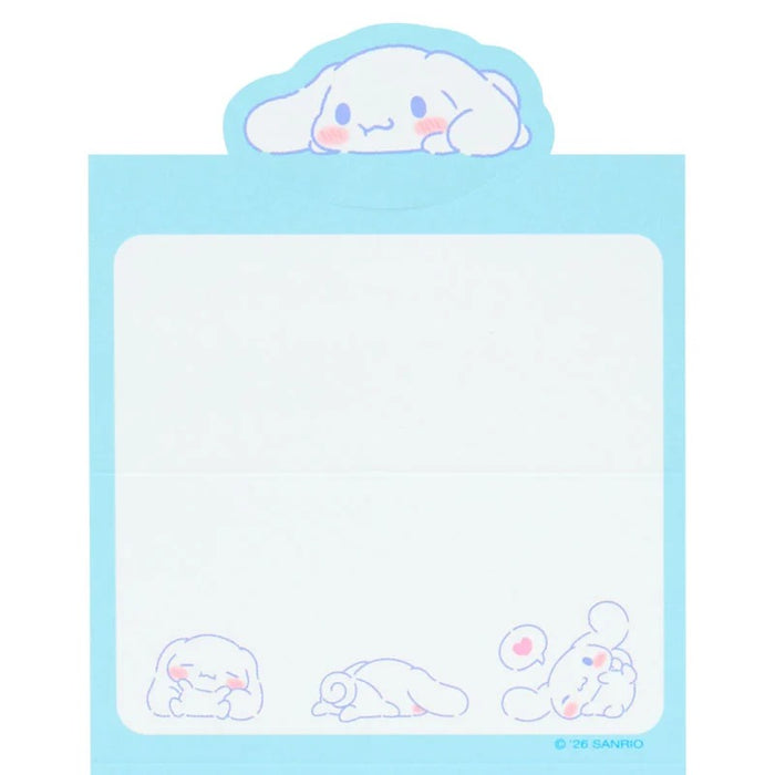 Cinnamoroll Mini Notes Memo Pad (Strike A Pose Series) Stationery Japan Original