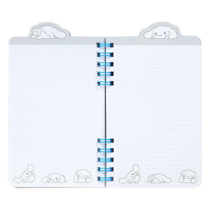Cinnamoroll Slim Double Spiral Notebook (Strike A Pose Series) Stationery Japan Original