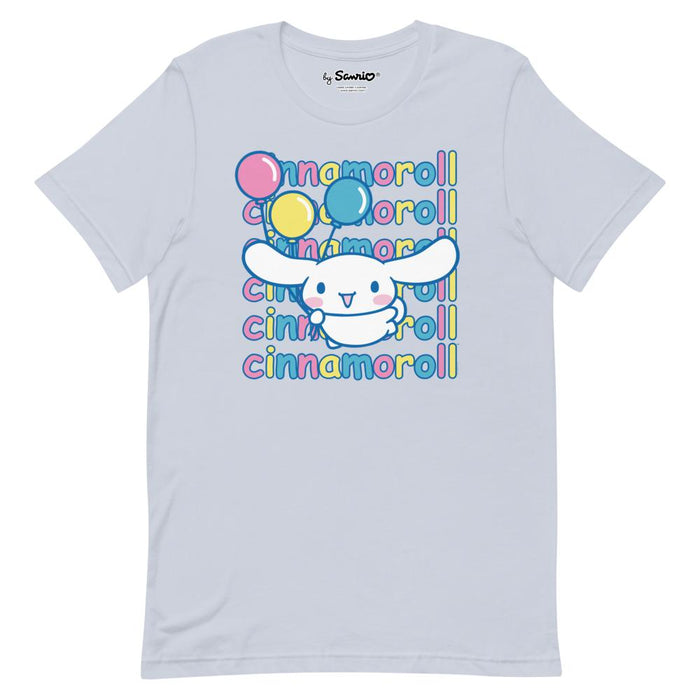 Cinnamoroll Watashi Wa T-Shirt (Light Blue) Apparel Printful XS