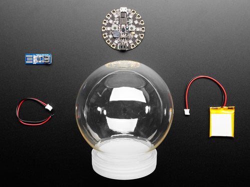 Circuit Playground Snow Globe Kit [discontinued] by Adafruit - The Pi Hut