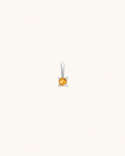 Citrine Birthstone Charm
