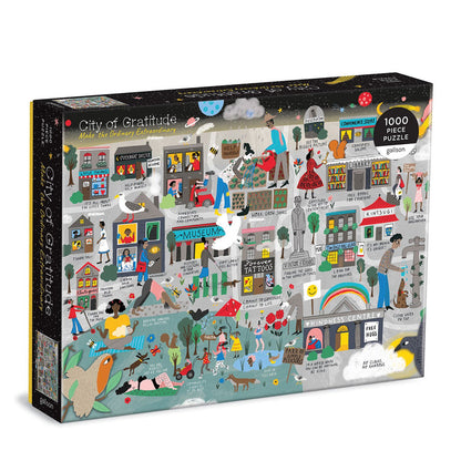 City of Gratitude 1000 Piece Jigsaw Puzzle 1000 Piece Puzzles Tina Bernstein