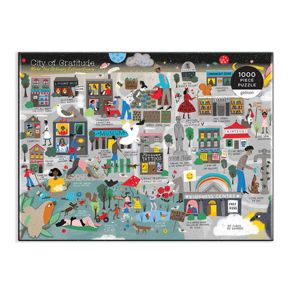 City of Gratitude 1000 Piece Jigsaw Puzzle 1000 Piece Puzzles Tina Bernstein