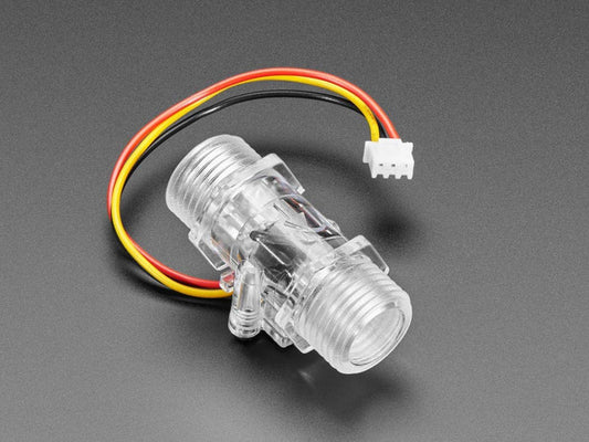 Clear Turbine Water Flow Sensor with 3-pin JST by The Pi Hut - The Pi Hut