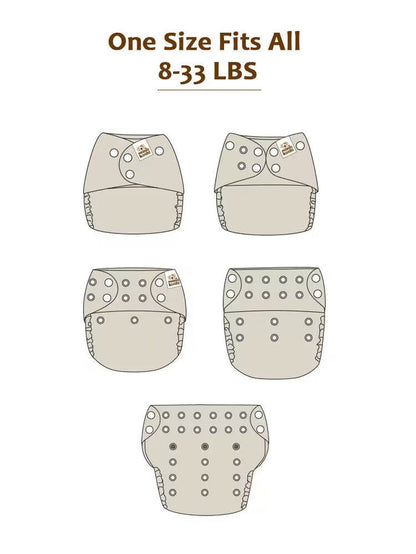 Clearance Pocket Diaper 2.0 -PD48339Z-S(Suede Cloth)