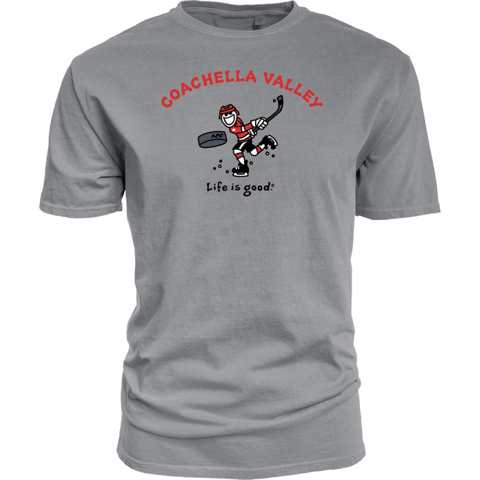 Coachella Valley Firebirds Life is Good Hockey Slap Shot Tee