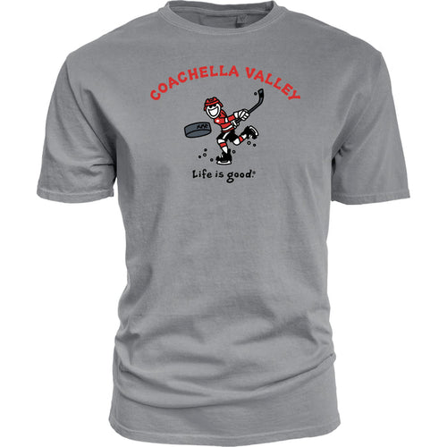 Coachella Valley Firebirds Life is Good Hockey Slap Shot Tee