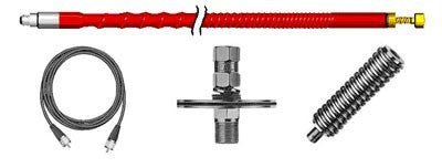 Roof Mounting Kit with 2' Firestik NGP Antenna / Black