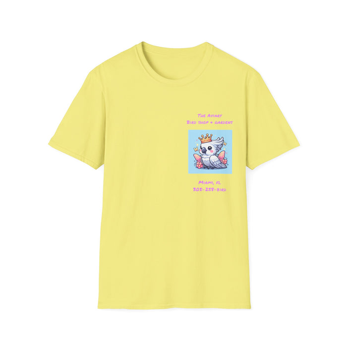 Cockatoo Princess Unisex Softstyle T-Shirt