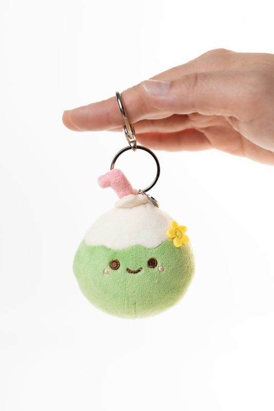 Coconut Lil B Bag Charm