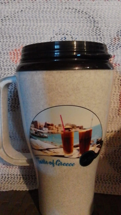 Coffee / Tea Traveler's Mug - Make your mornings brighter. Fill up your travel mug with delicious hot or iced coffee and feel ready for the day. Helps enhance any beverage experience and are ready for all your daily adventures - CTMW001 Argos Distributor