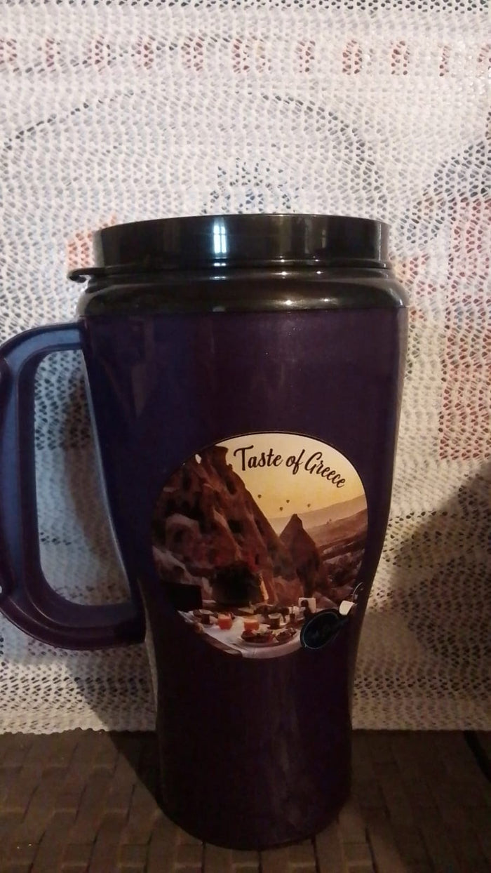 Coffee / Tea Traveler's Mug - Make your mornings brighter. Fill up your travel mug with delicious hot or iced coffee and feel ready for the day. Helps enhance any beverage experience and are ready for all your daily adventures - CTMW001 Argos Distributor