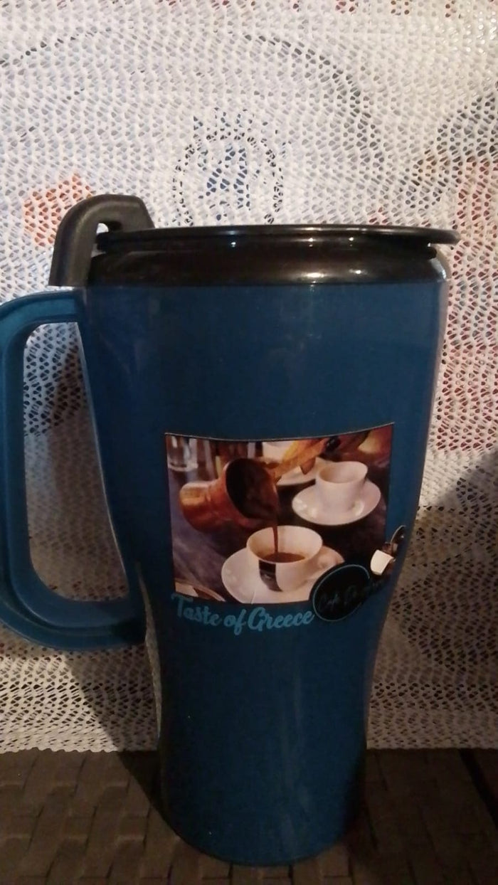 Coffee / Tea Traveler's Mug - Make your mornings brighter. Fill up your travel mug with delicious hot or iced coffee and feel ready for the day. Helps enhance any beverage experience and are ready for all your daily adventures - CTMW001 Argos Distributor