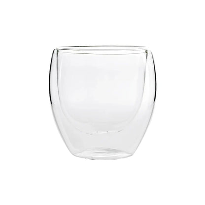 Coffret de tasses à cappuccino Karaca à double paroi en verre borosilicate pour 2 personnes