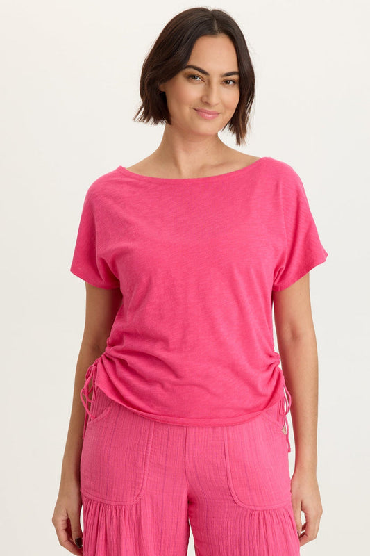 XCVI Cohn Jersey Boatneck Tee