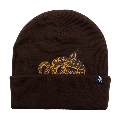 Coiled Beanie (Choc)