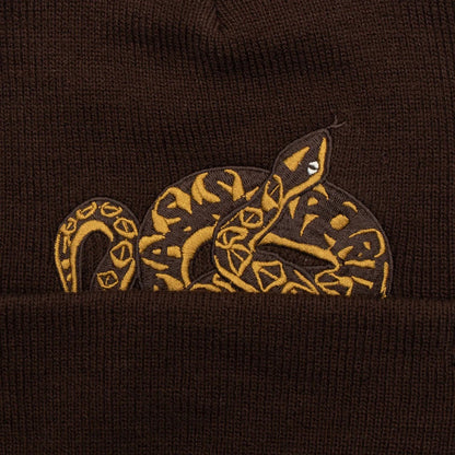 Coiled Beanie (Choc)