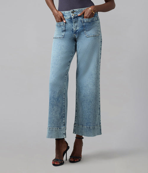 COLETTE-MDL High Rise Wide Leg Jeans