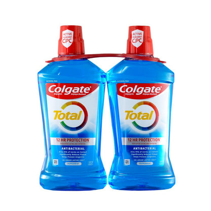 Colgate Total Advanced Pro-Shield Mouthwash, Peppermint, 2 Units / 1 L 383848 Ebuystt