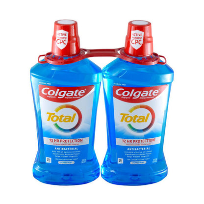 Colgate Total Advanced Pro-Shield Mouthwash, Peppermint, 2 Units / 1 L 383848 Ebuystt