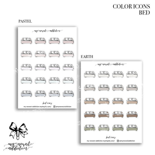 COLOR ICONS | BEDS