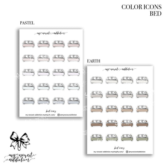 COLOR ICONS | BEDS