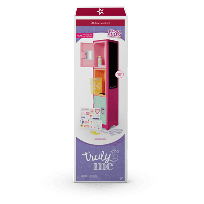 Colorful Cubbies Locker Set for 18-inch Dolls