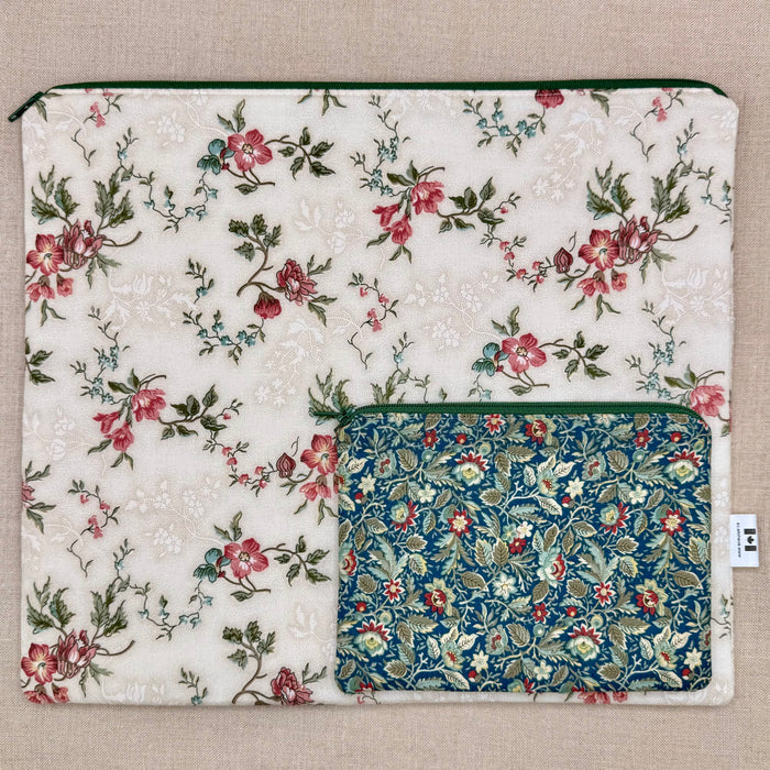 Comedy of Manners - Medium Flat with Coordinating Notions Pouch