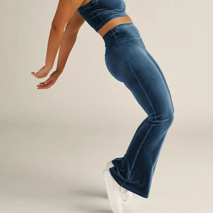 Converge Bell Pant - Blue Gem