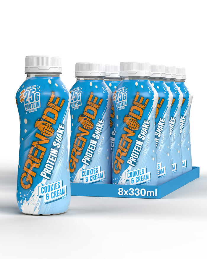 Cookies and Cream Protein Shake (8 Pack) 330ml